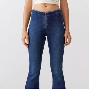 BDG Dark Blue Flare Jeans
